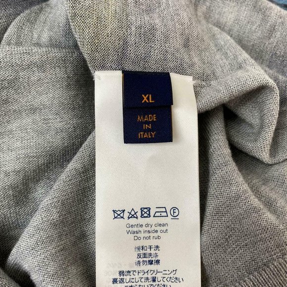 New Louis Vuitton Garment Printed Planets Crewneck - Picture 4 of 7